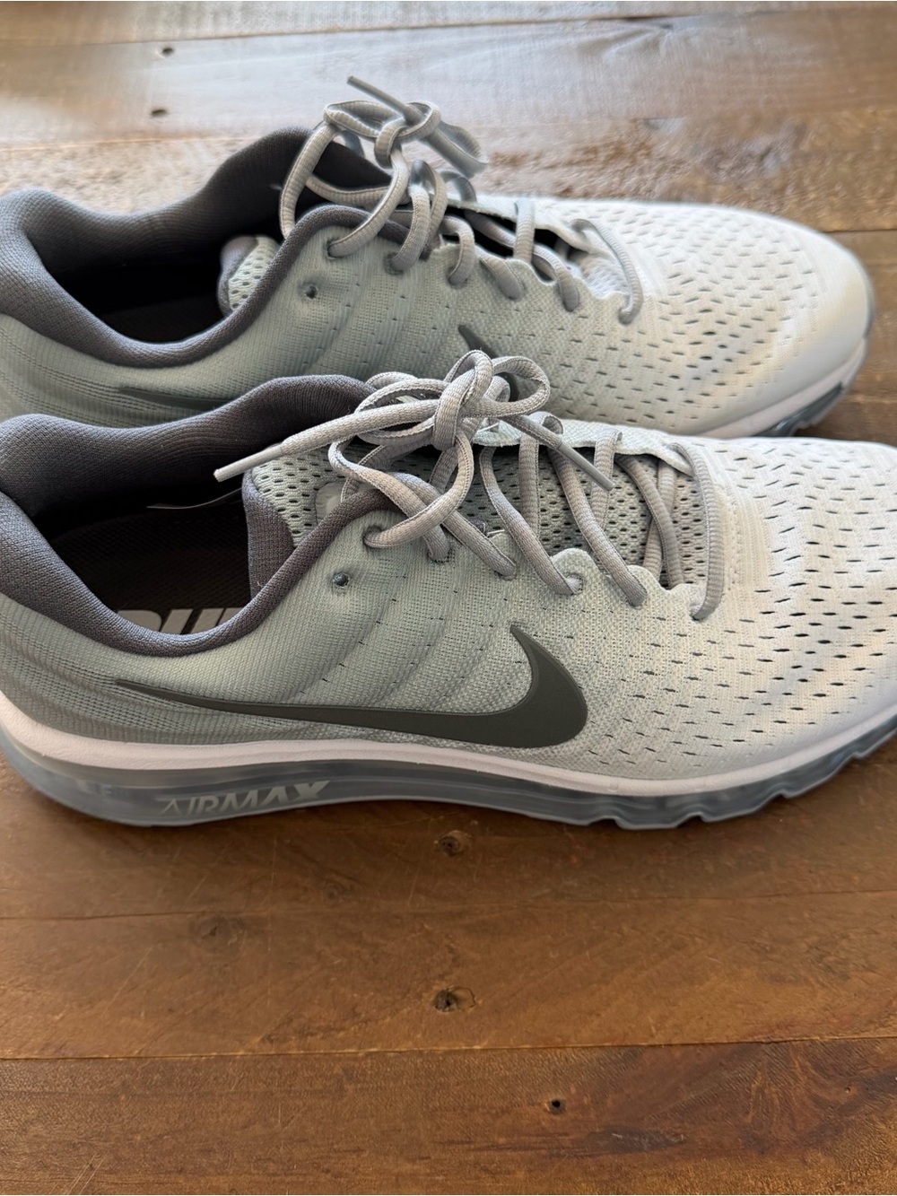 Nike Air Max Men’s Running Shoes - Light Gray - Picture 2 of 7